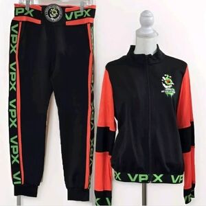 Bang Revolution Apparel World Tour Women's Activewear Set Multicolor Large EUC